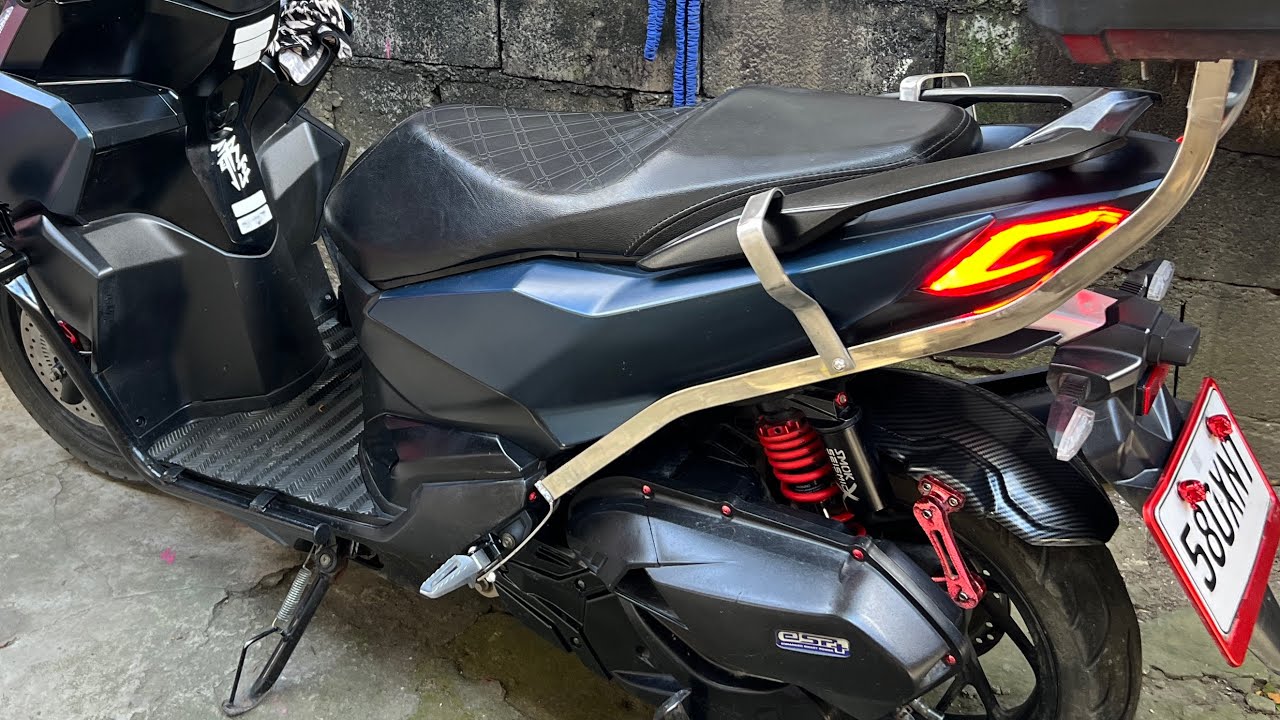 Euro Samurai 155i Install HRV stainless Top box Bracket #eurosamurai155 #bracket 