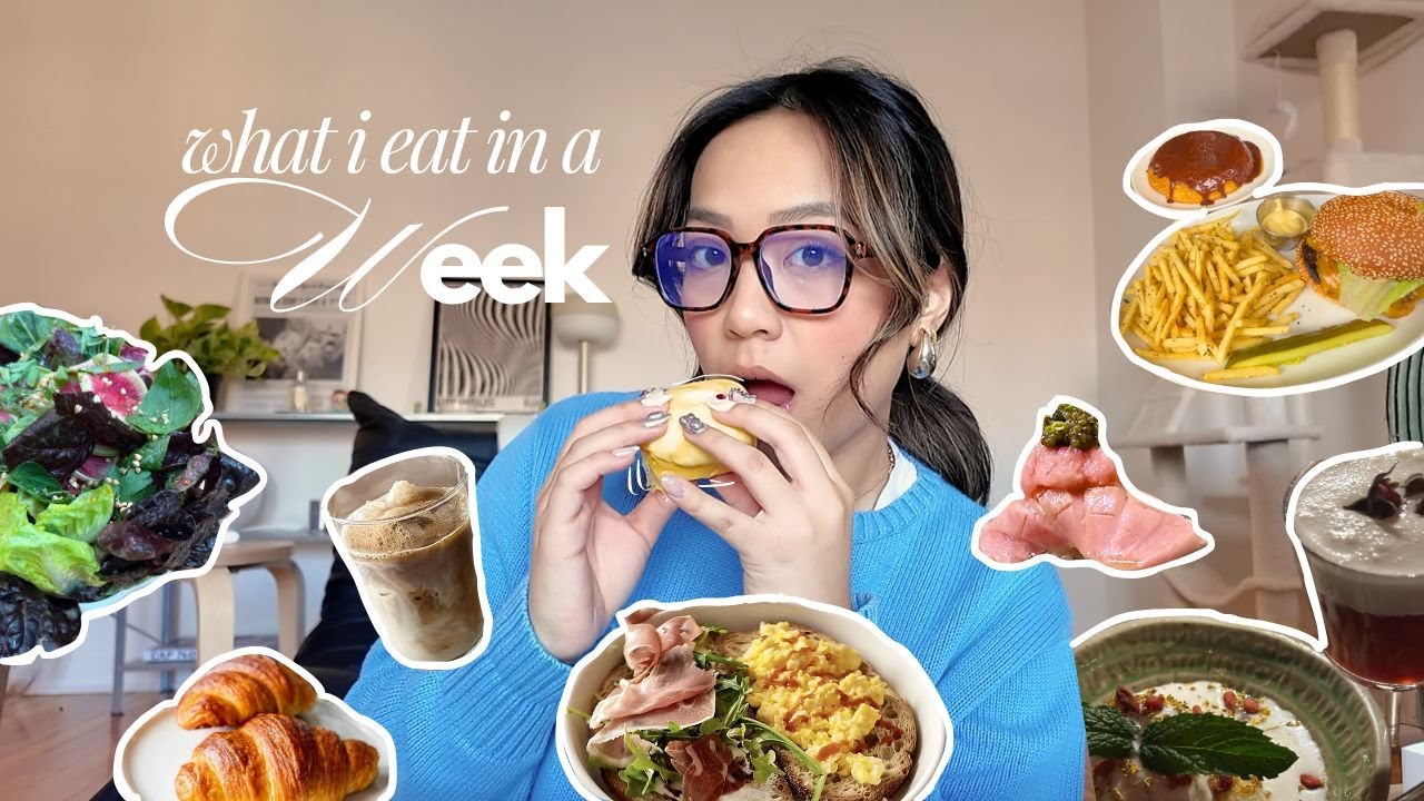 what i eat in a week in NYC | realistic meals, eating out, & easy recipes
