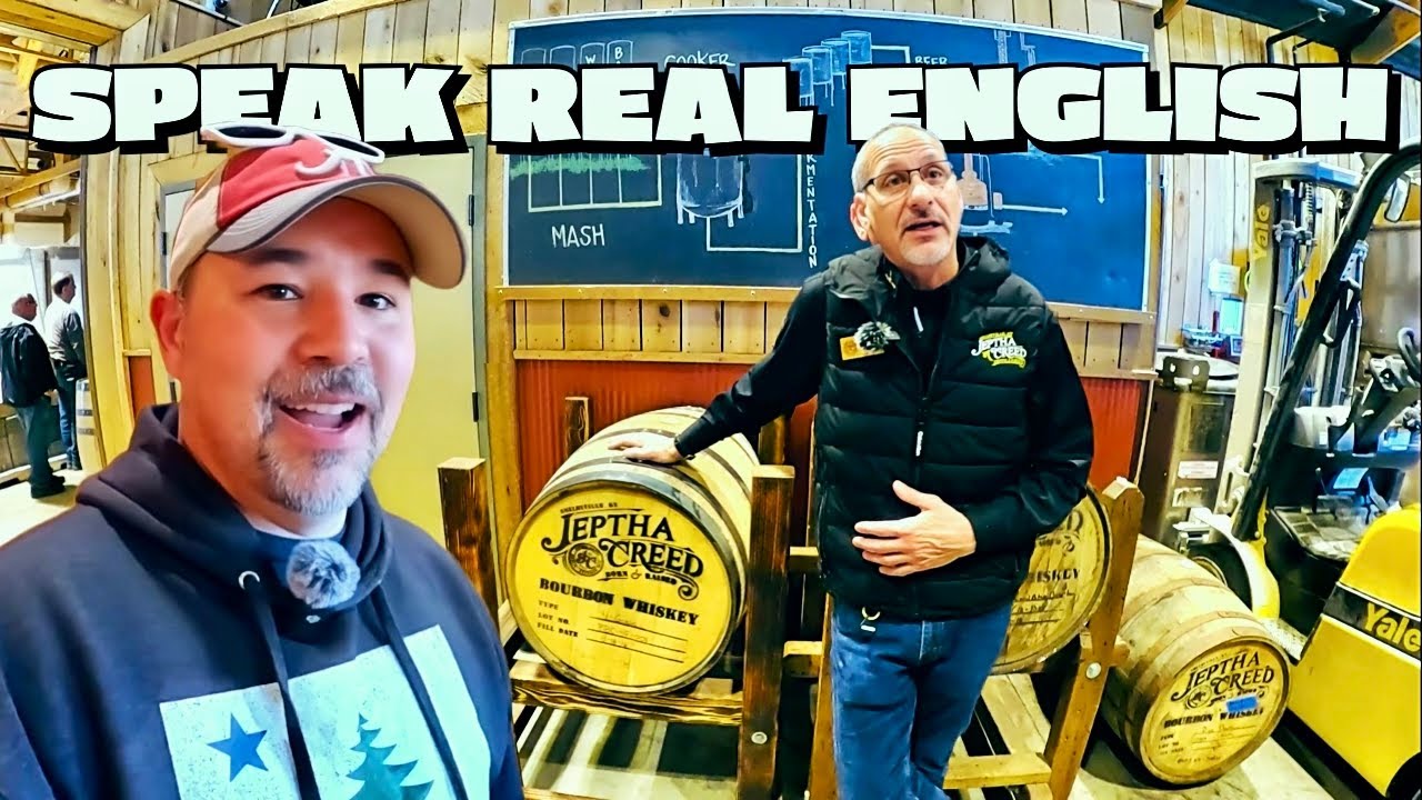 Sip and Speak: Advanced English at an American Bourbon Distillery 🥃