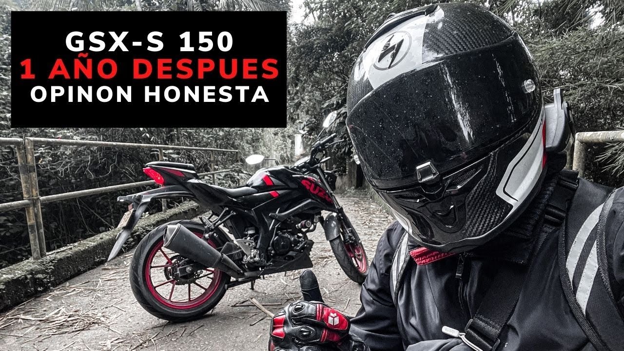 ESTO OPINO 🤔 de mi GSX-S 150 DESPUES DE 1 AÑO⌛️ | Cam Daza