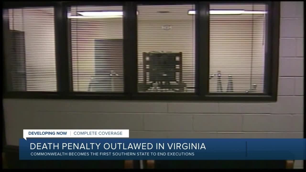 Virginia outlaws the death penalty