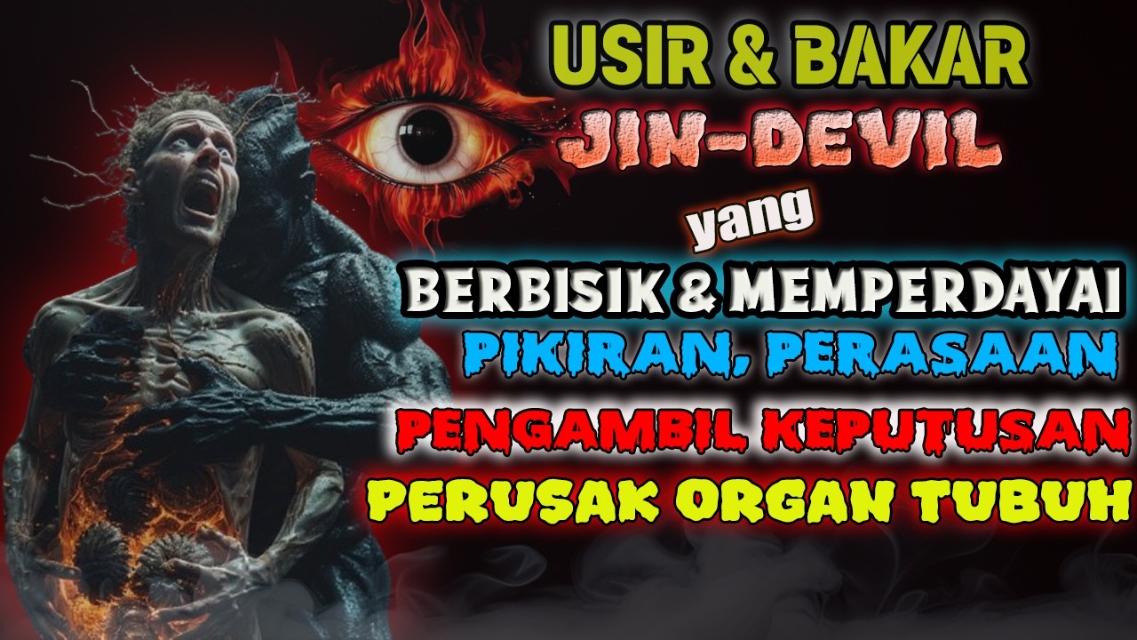 Ruqyah musnahkan Jin yang tinggal di Otak, Badan dan seluruh Organ Tubuh