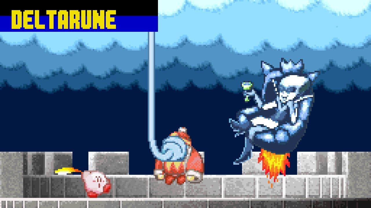 Deltarune - Attack of the Killer Queen (Kirby's Dream Land 3 Cover)