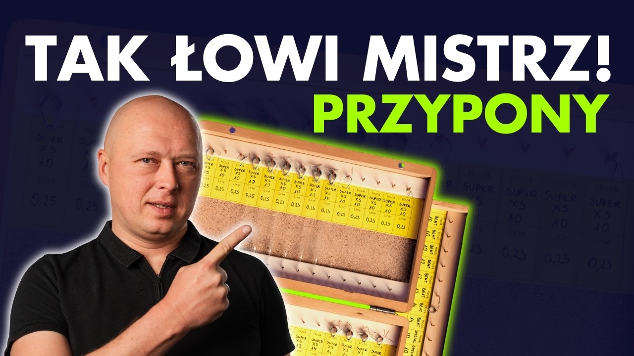 PRZYPONY, które dają WIĘCEJ BRAŃ – Sekrety Mistrza Polski | Method Feeder Pro #2