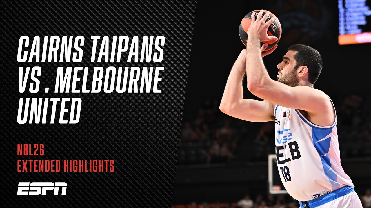 NBL Mini: Cairns Taipans vs. Melbourne United | Extended Highlights
