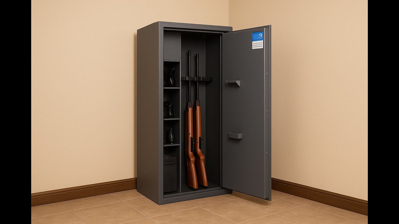 Sejf na broń ARSENAŁ 1253 &ndash; klasa S1, 6 jednostek długiej broni