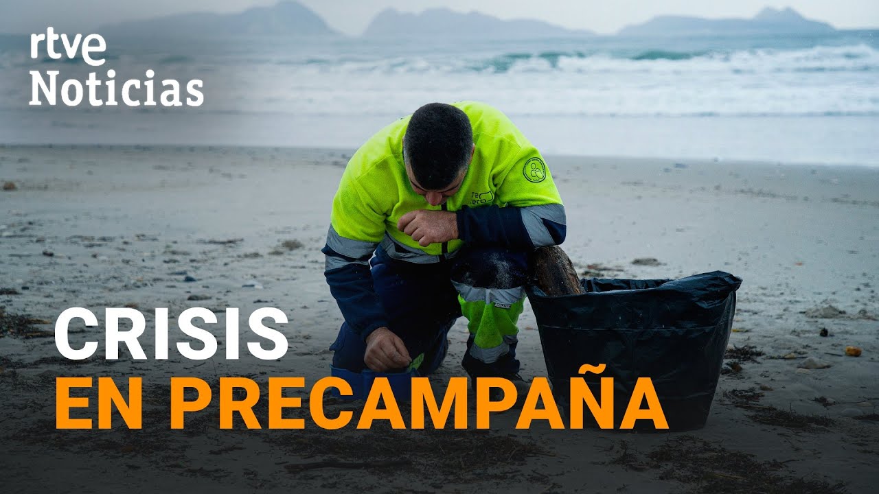 GALICIA: Se ACTIVA el NIVEL 2 del plan de CONTAMINACIÓN MARINA por los PÉLETS en las PLAYAS | RTVE