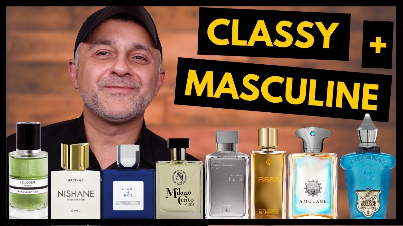 TOP 20 CLASSY MASCULINE NICHE FRAGRANCES | Classy Men's Fragrances From Niche Houses