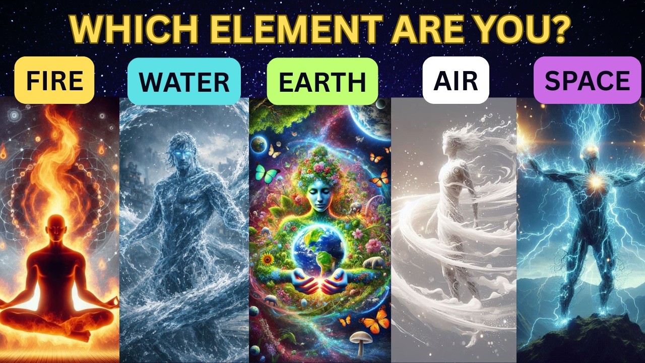 Which Element Matches your Personality? #personalitytest #funquiz #element #whichoneareyou 
