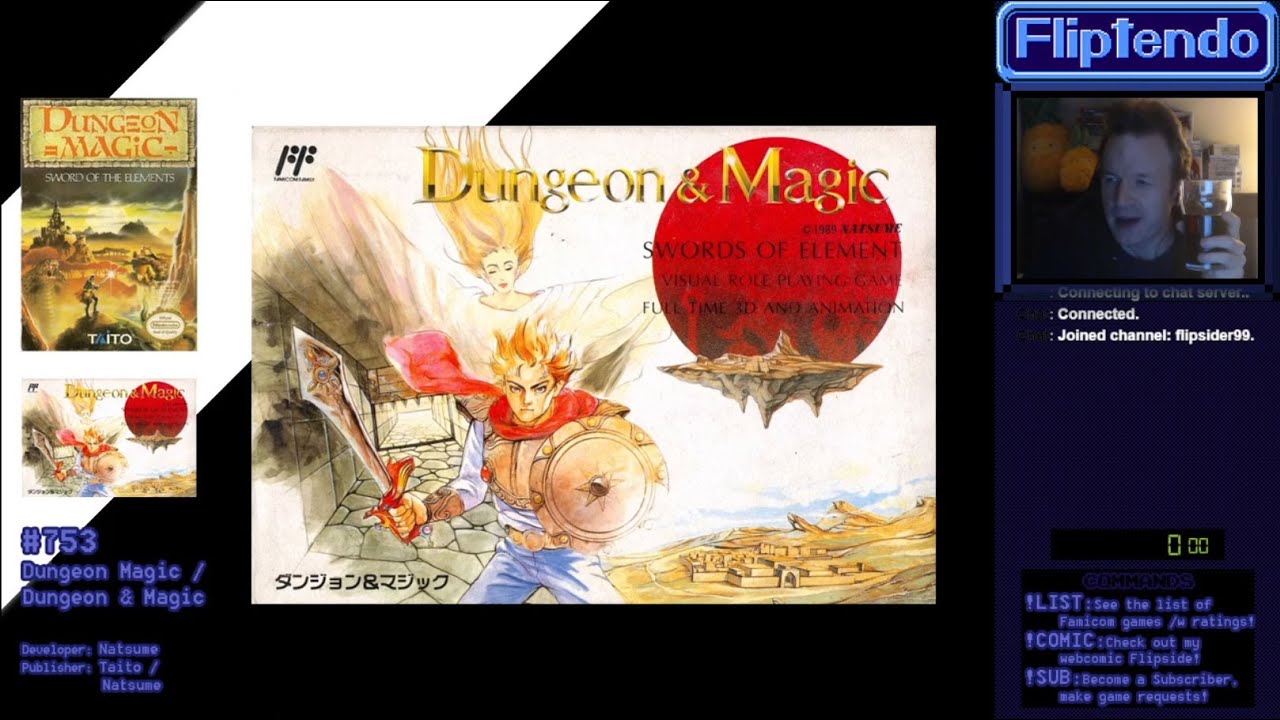 Fliptendo #753. Dungeon Magic / Dungeon & Magic, Part 1