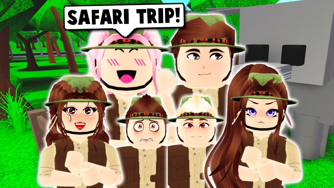 Family SAFARI Trip In Bloxburg! (Roblox Roleplay)