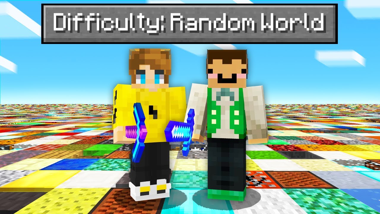 Minecraft, But The World Is Random..