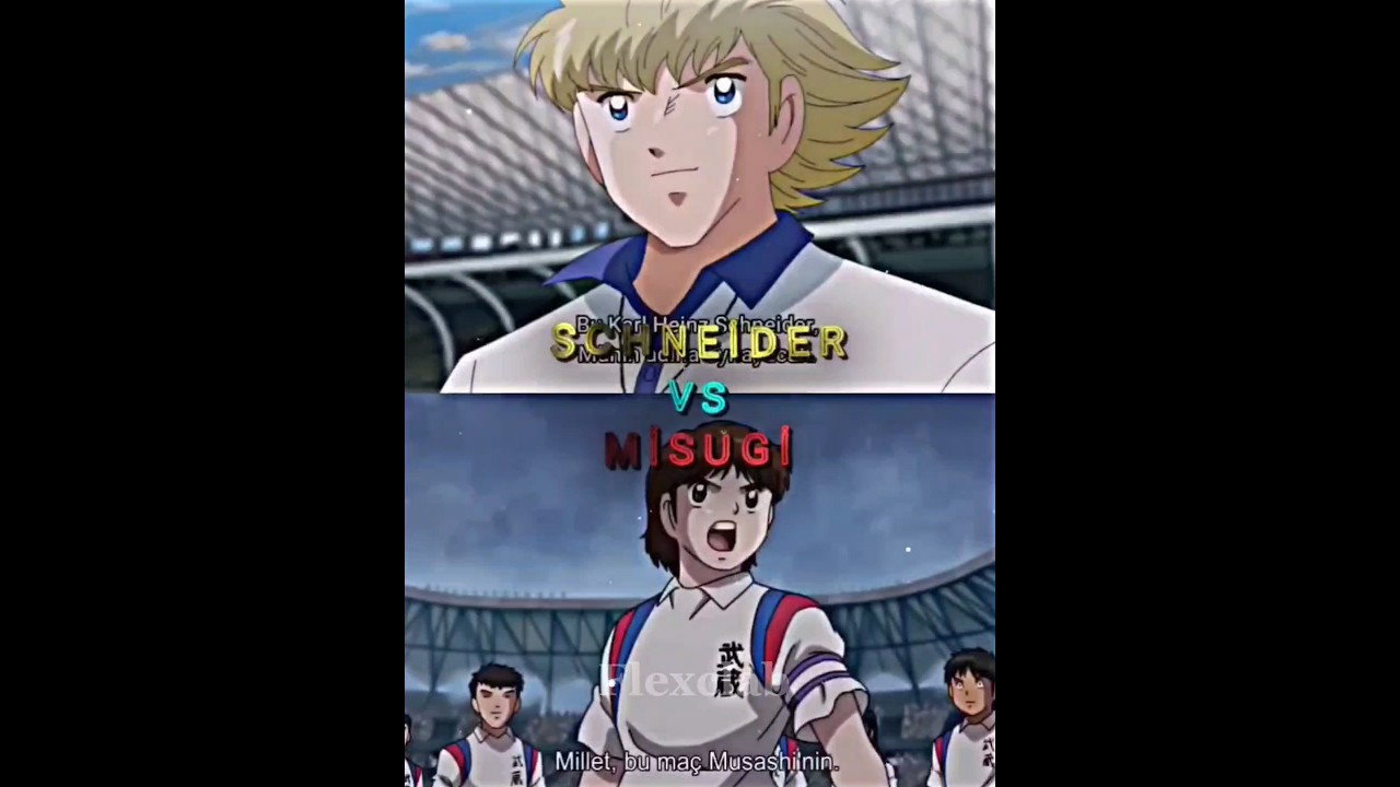 Schneider vs Misugi || #captaintsubasa #animeedit #edit