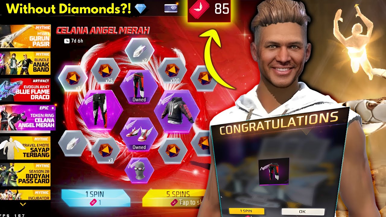 NO WAY! I Actually Got Red Angelic Pants in 1 Try!