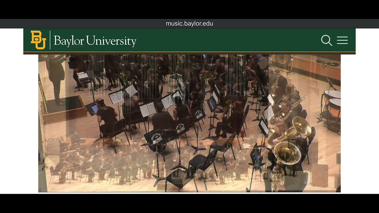 Baylor Concert Band, March 1, 2026