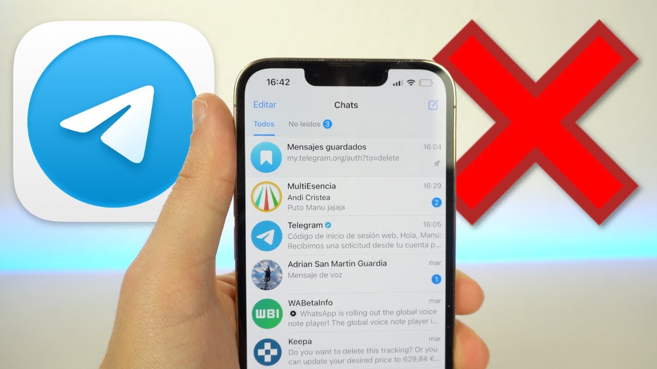 Как УДАЛИТЬ аккаунт Telegram НАВСЕГДА ❌