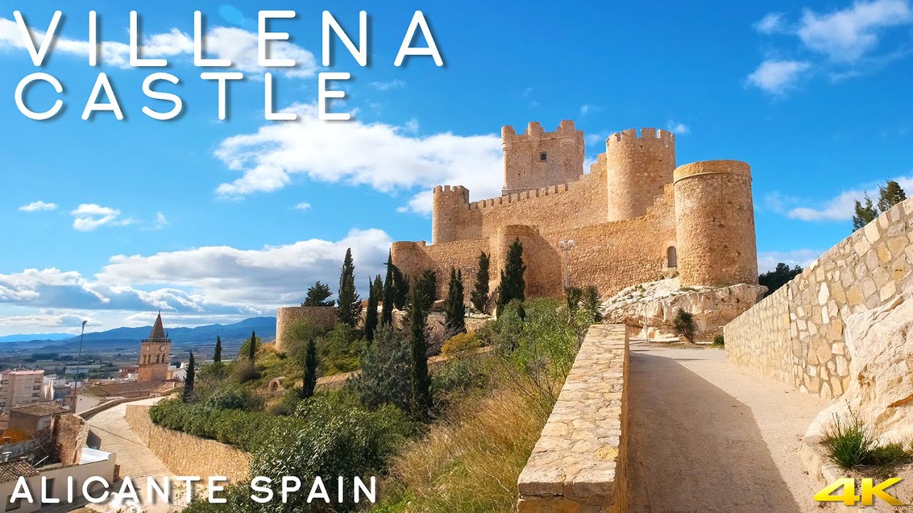 Tiny Tour | Villena Spain | Visit the Atalaya Castle from 12th century |2020 Feb