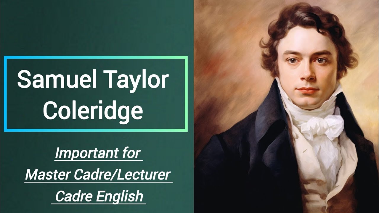 Top 35 MCQ on S.T. Coleridge | Romantic Writer| For Master Cadre/ Lecturer Cadre English