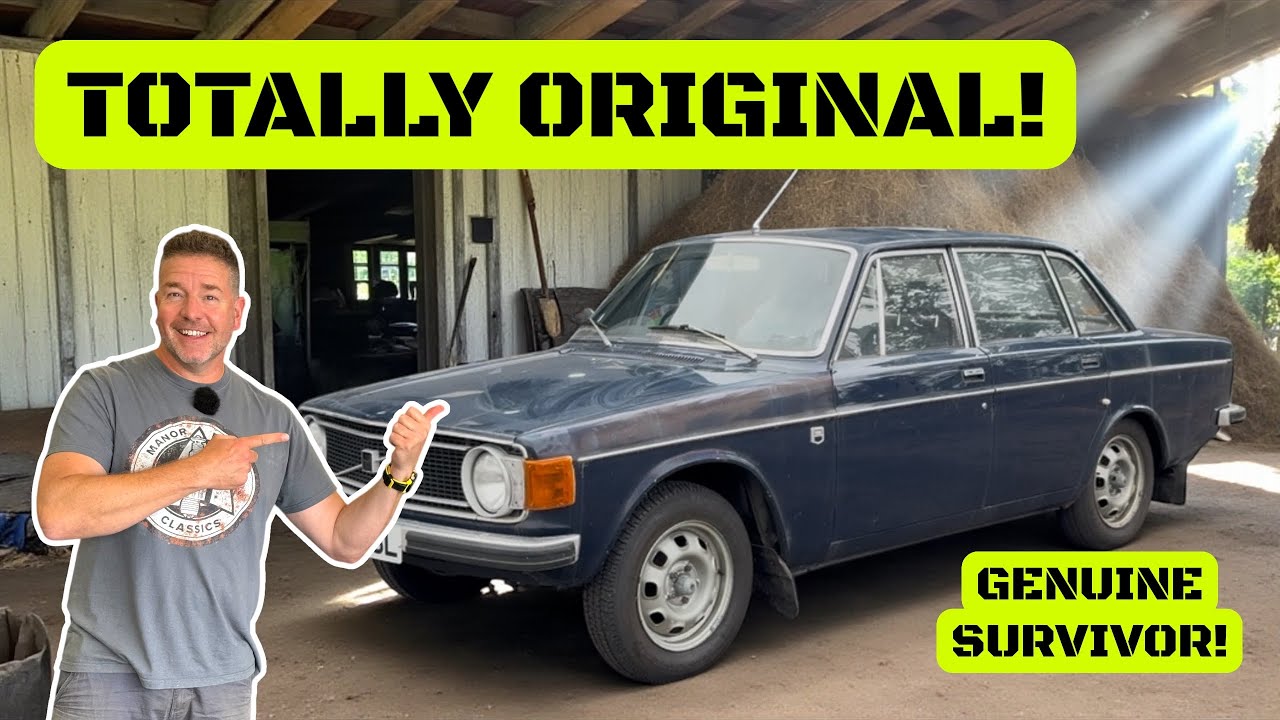 Полностью оригинальный Volvo 144 1973 года снова на дороге. Дорожный тест и обзор.