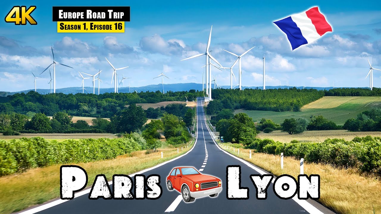Long Relaxing Drive to Experience the French Countryside | Europe Road Trip, S1 Ep16