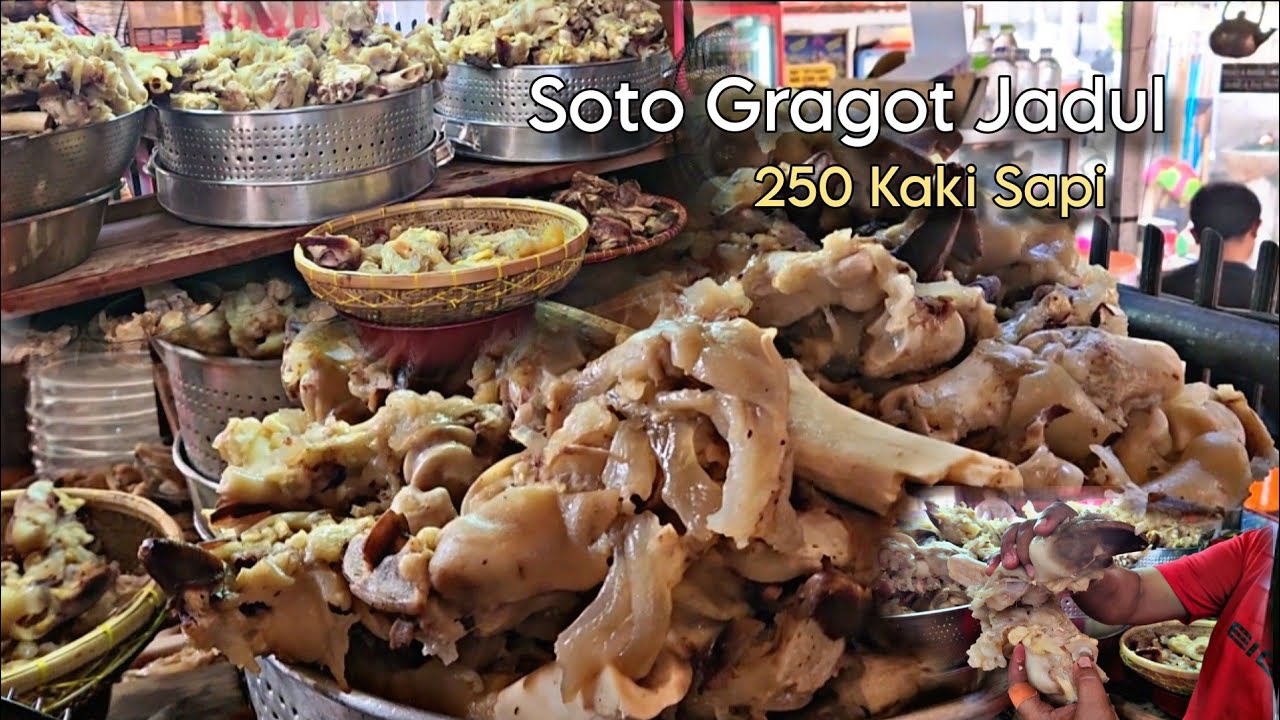 Amazing Nih 250 Potong Kaki Sapi Ludes di Soto Gragot H.Yanto