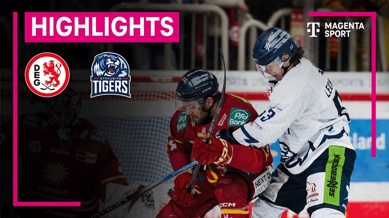 Düsseldorfer EG - Straubing Tigers | PENNY DEL | MAGENTA SPORT