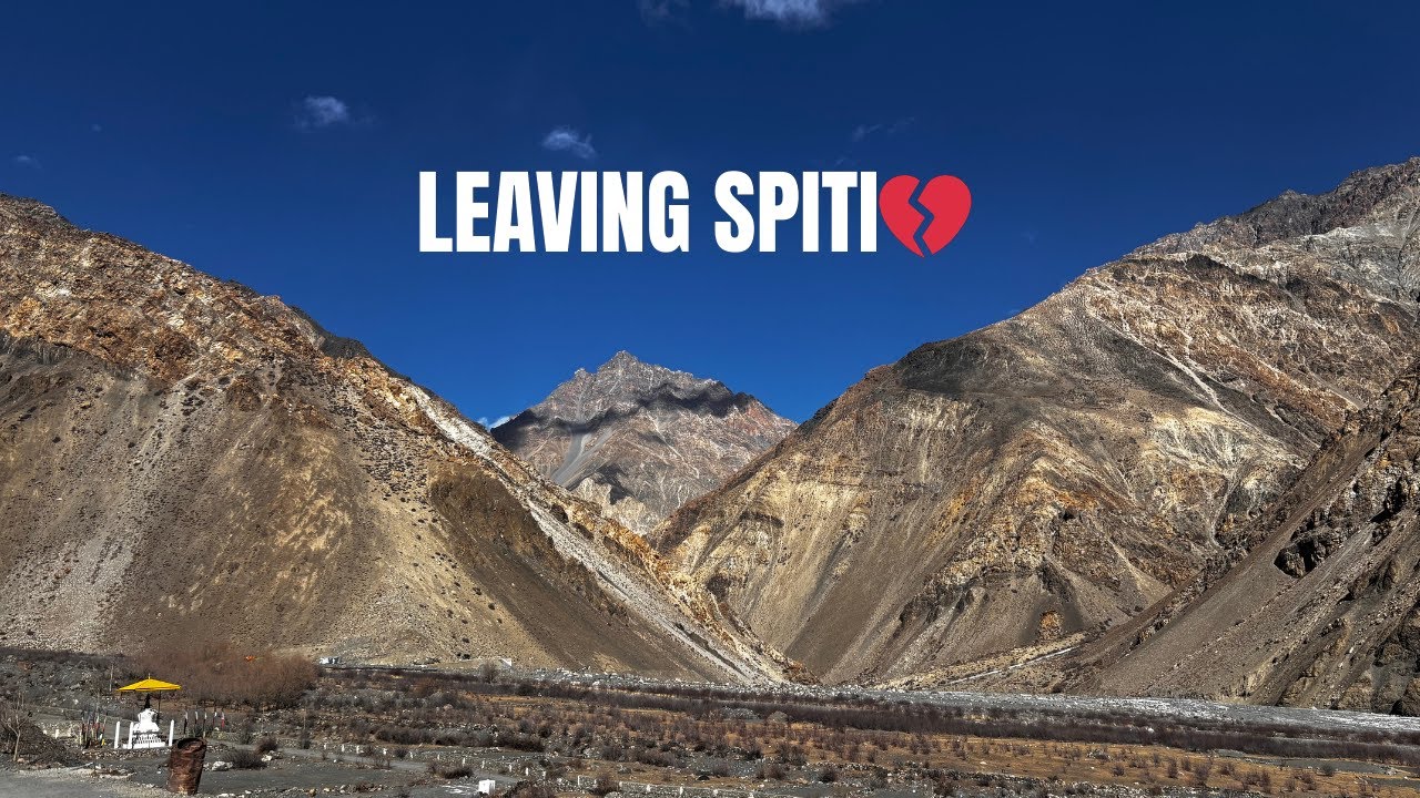 Saying Goodbye to Spiti 💔 | Kaza to Kalpa & Shimla | Vlog 6