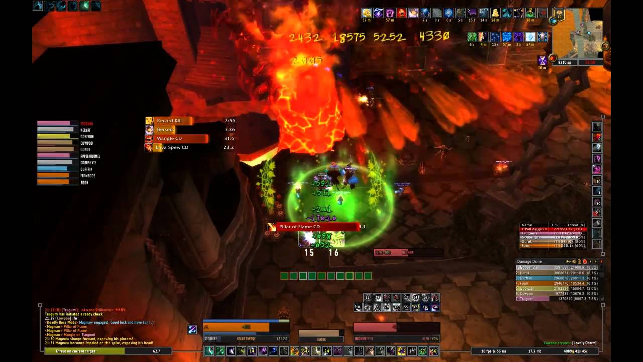 Ironic versus Magmaw 10-man Normal