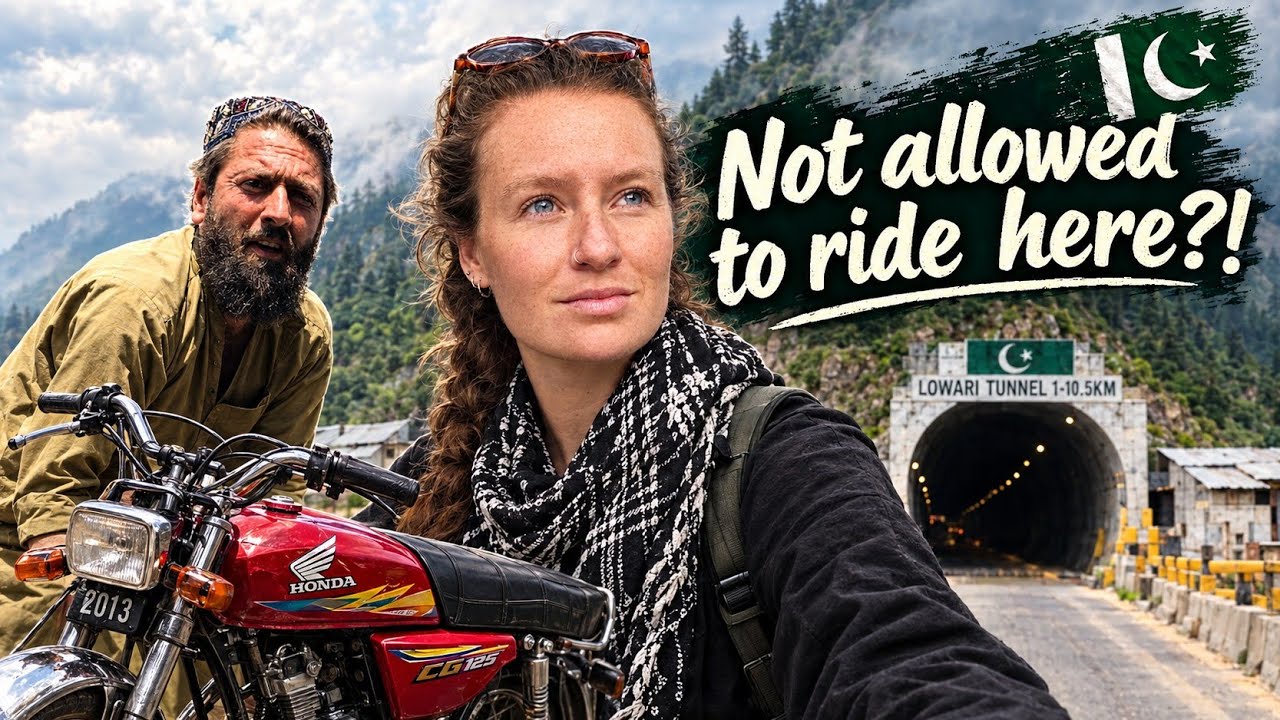 🇵🇰 Pakistan Solo Ride: The Police had to rescue me | Pakistan #7