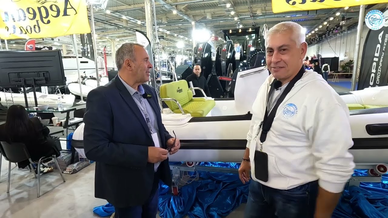 Aegean ribs δυο νέα μοντέλα στην διεθνή έκθεση ναυτικό σαλόνι 2024 @AegeanBoats-AegeanRIBS