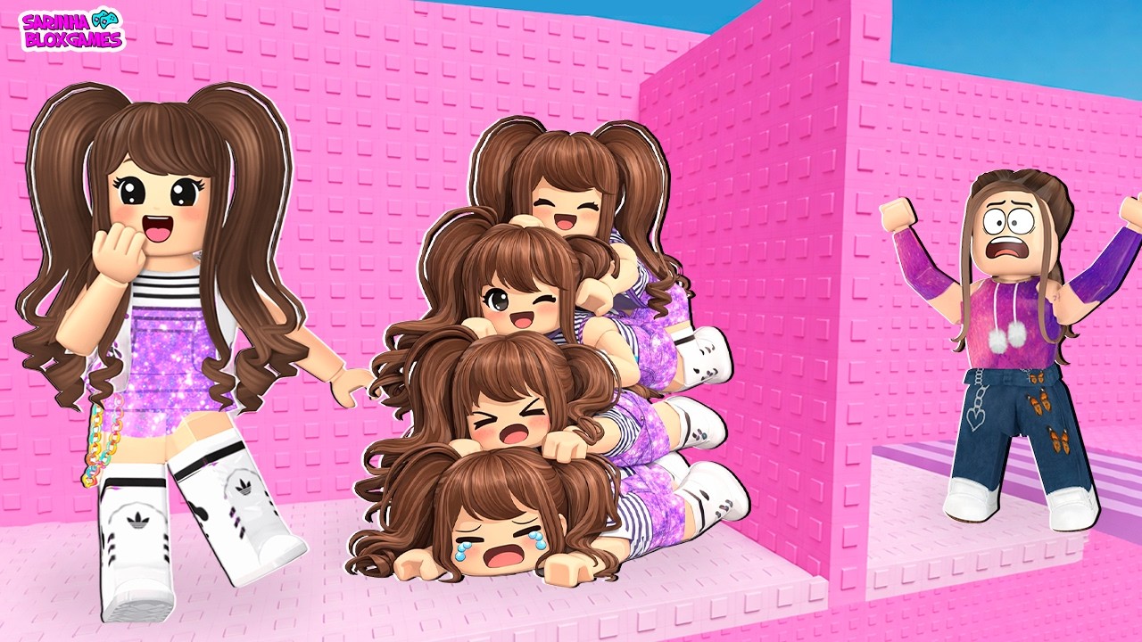 FIZ VÁRIOS CLONES MEUS PARA PASSAR ESSA TORRE! ROBLOX