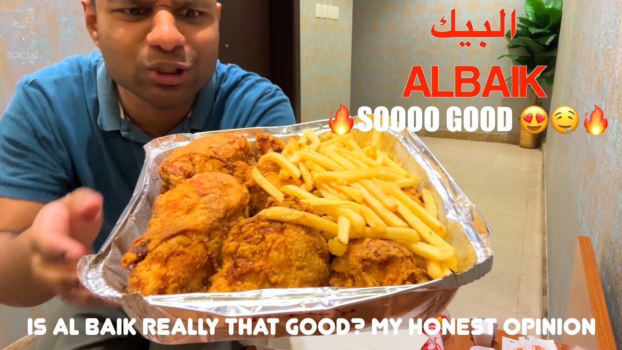 Walking Tour in Jeddah 🇸🇦 | ALBAIK Fried Chicken!! World’s Best Fast Food Chain? | VLOG