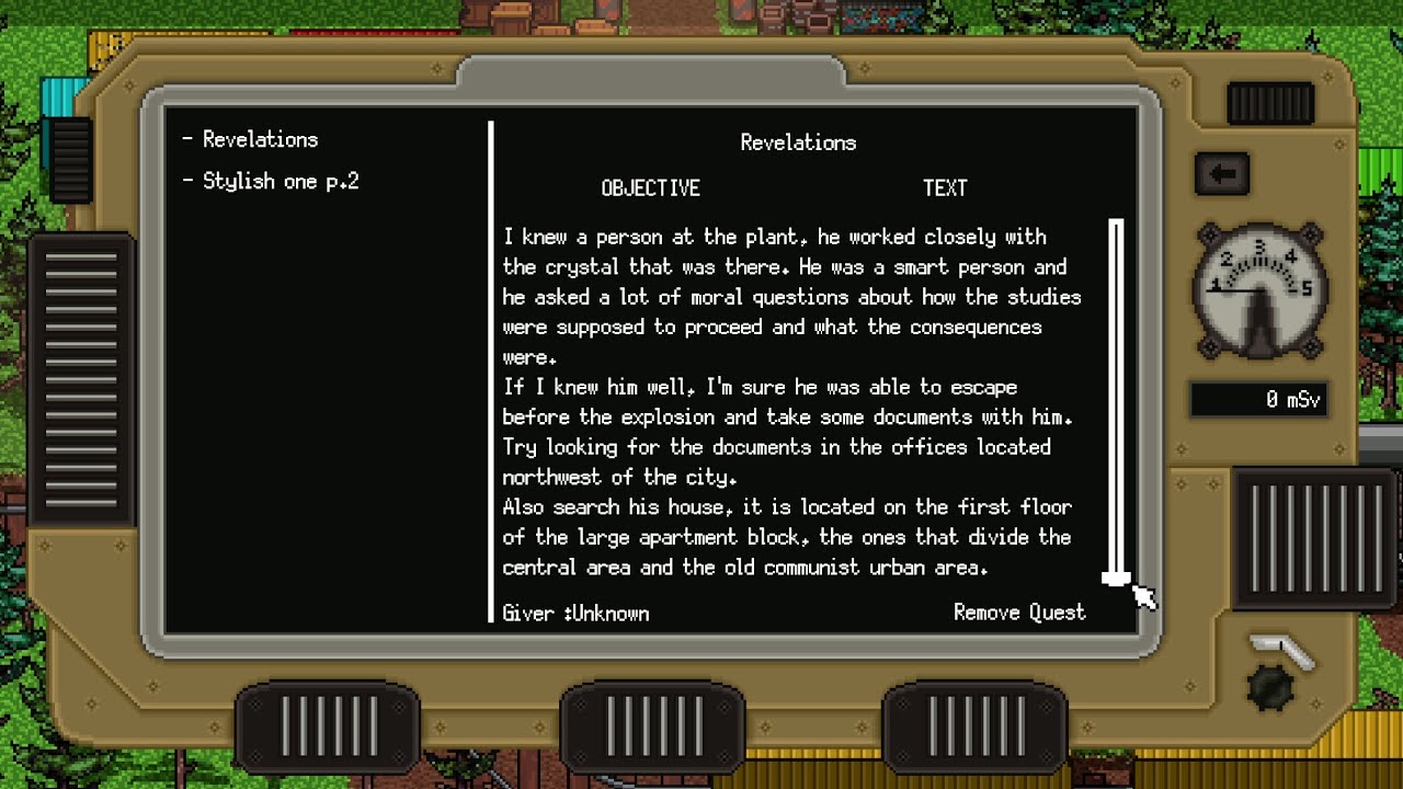 ZERO Sievert - Revelations Quest - Playthrough and Guide