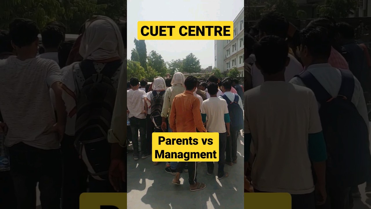 Fights at CUET Centre #cuet2023 #cuetadmitcard2023 #cuetmocktest