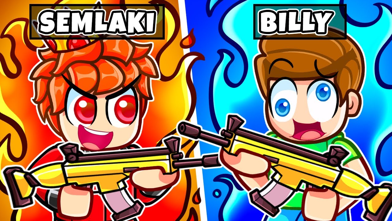 Semlaki vs Billy in Roblox Rivals!