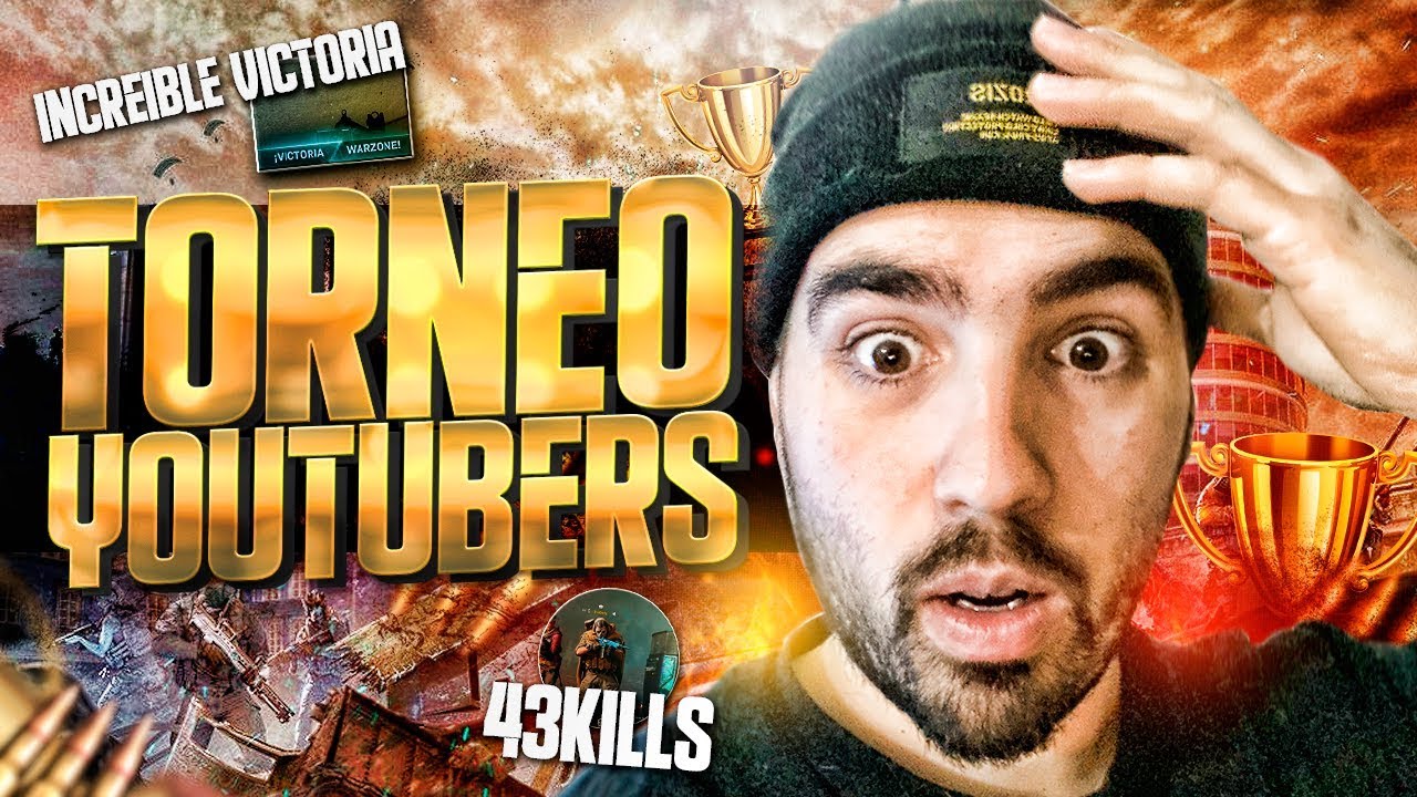 INCRE&Iacute;BLE WIN 🔥 43 KILLS 🔥 TORNEO DE YOUTUBERS 😍 COD WARZONE