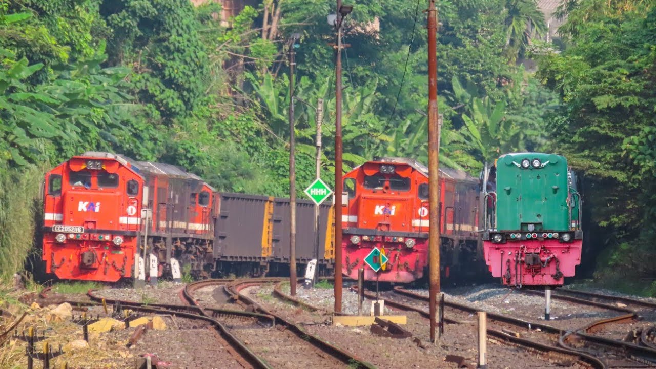 KESABARAN MASINIS DIUJI | DI STASIUN INI BERSILANG BISA BERJAM-JAM ! SILANG & SUSUL KA BABARANJANG