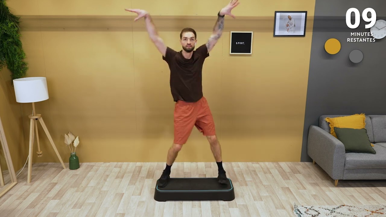 Choreographed session #3 with the Domyos Step 500 - 20 min