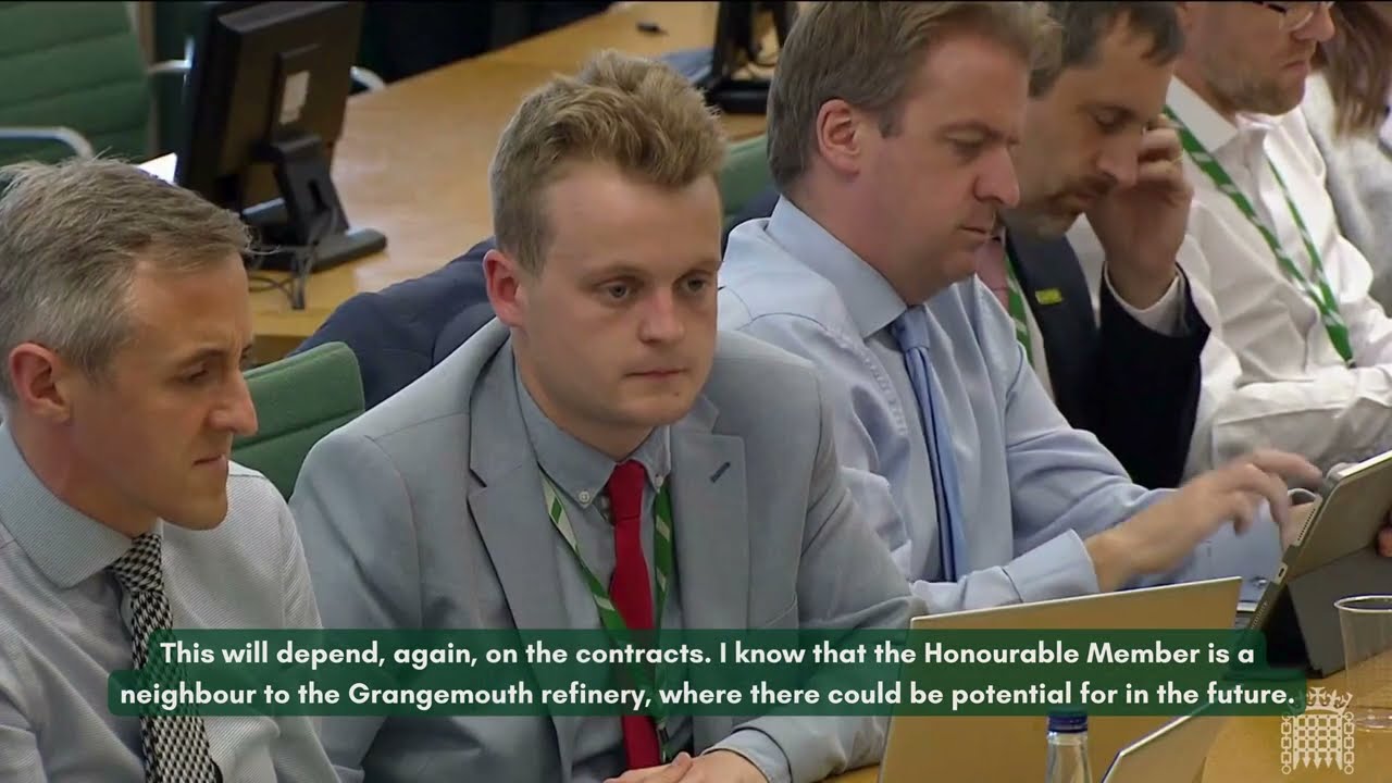 Producing Sustainable Aviation Fuel at Grangemouth | Euan Stainbank MP