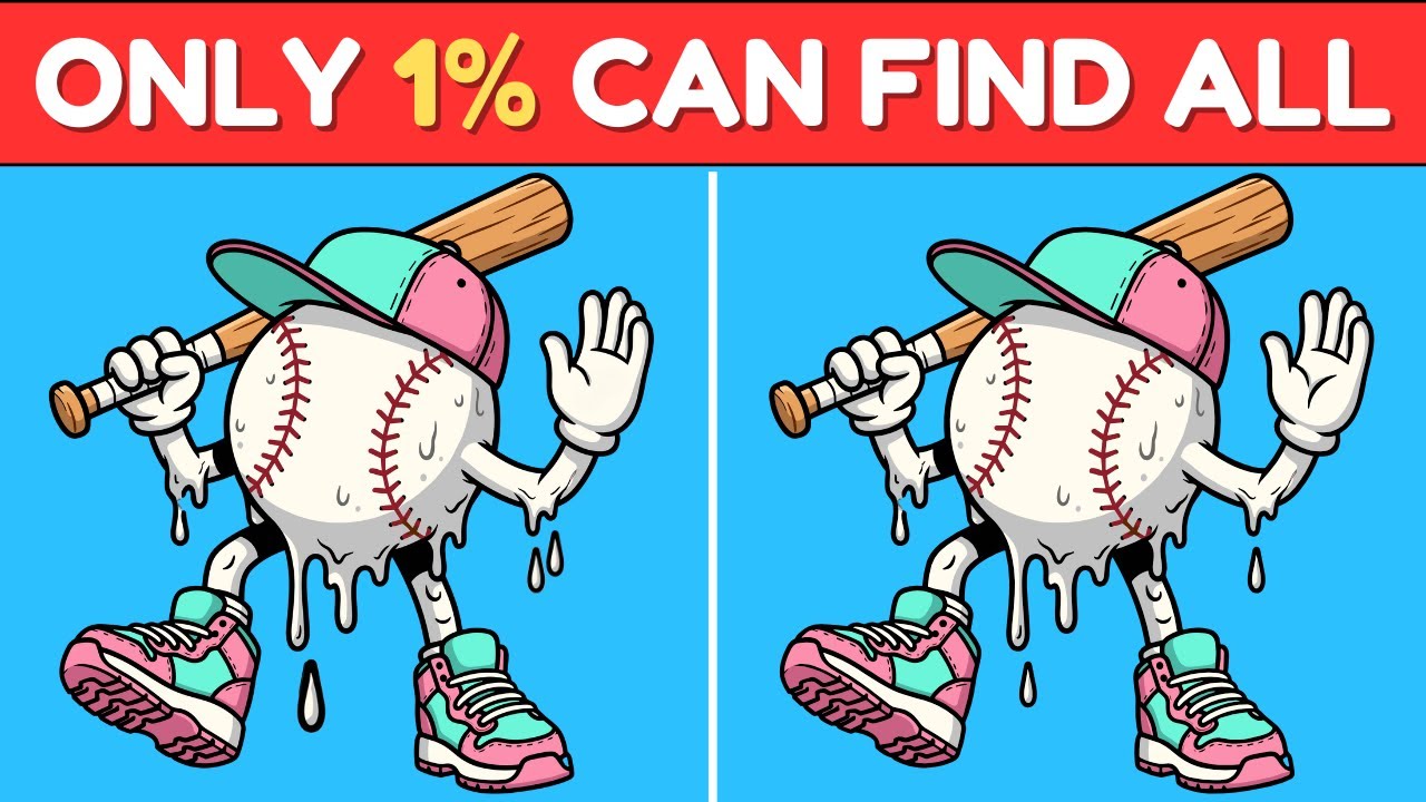 Spot the Difference Challenge 🔍 Can You Find Them All?