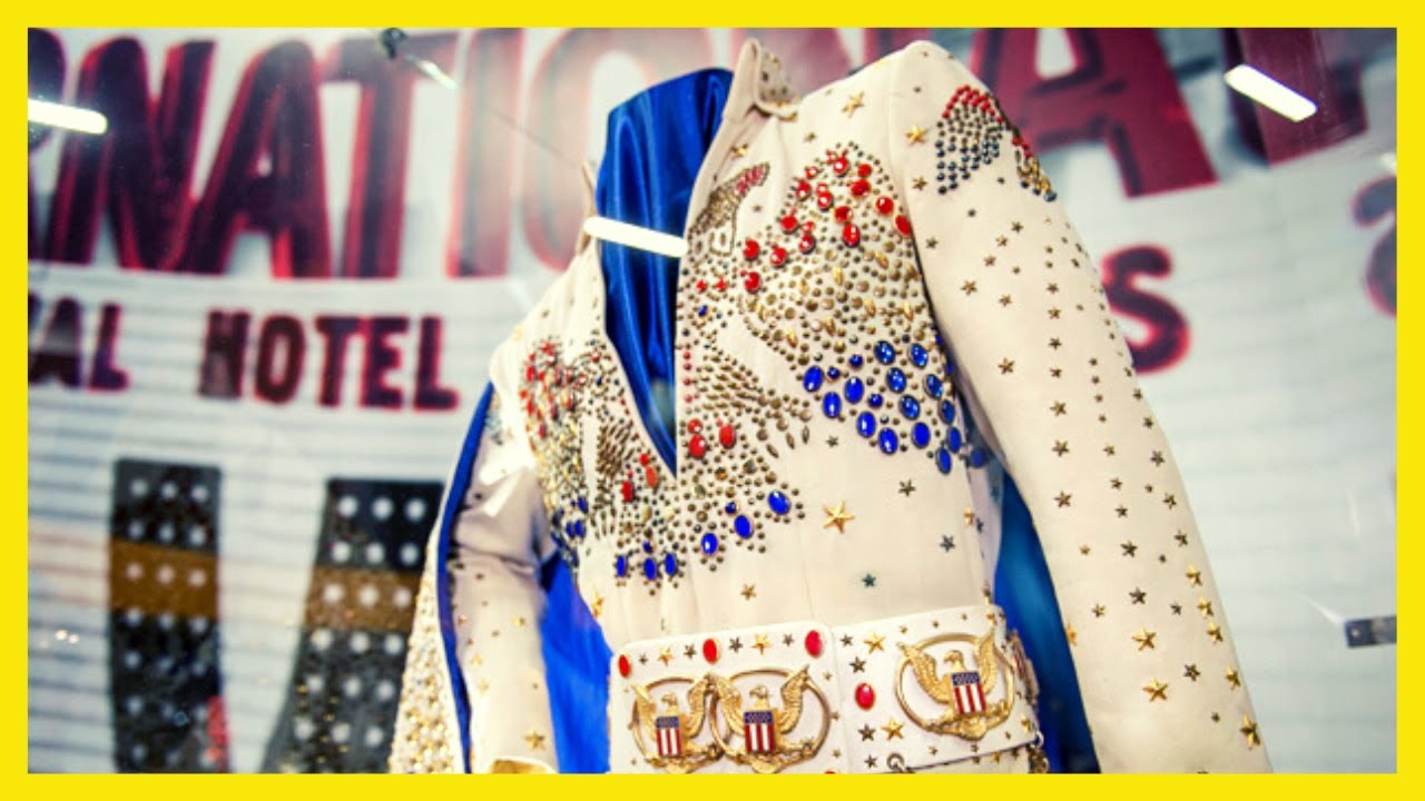 CLOSEST-EVER LOOK at ELVIS PRESLEY's American Eagle Jumpsuit! Worn for Worldwide Concert '73 #bling