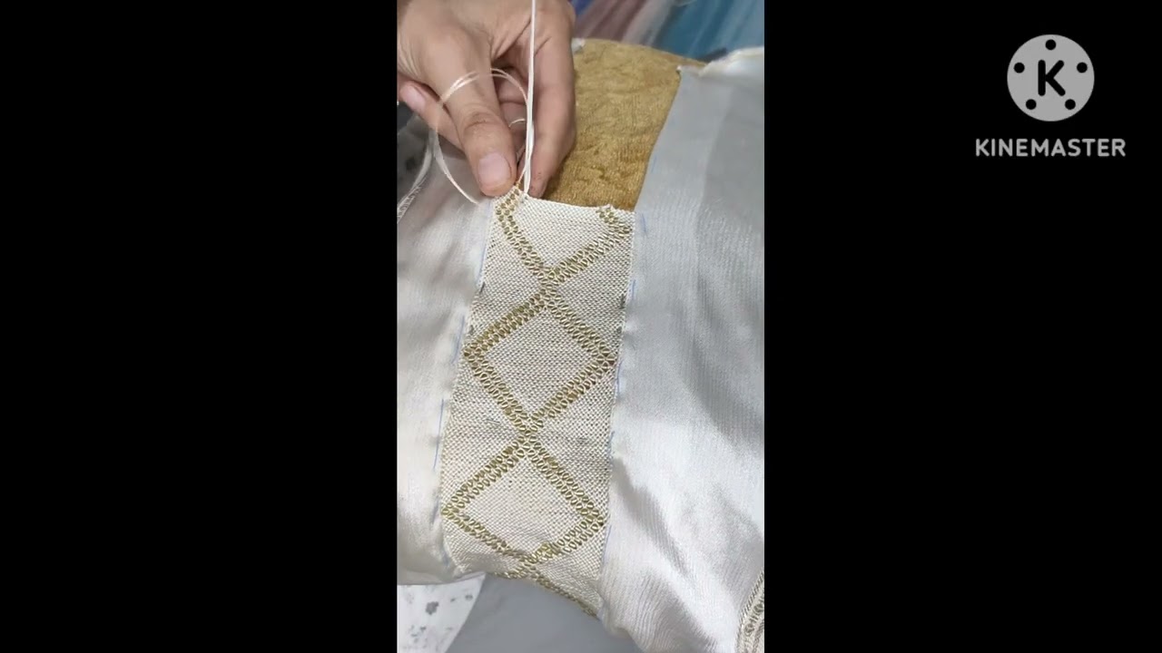 اجي تعلمي معايا تخدمي راندة بالعقيق المهرس ✨❤️#خياطة_تقليدية #خياطة 