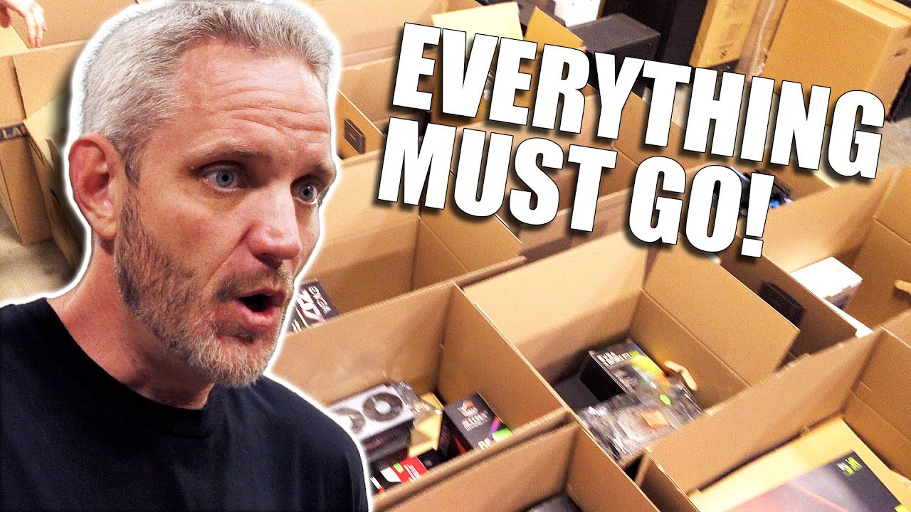 This will be the Largest PC Parts Garage Sale EVER! Blowout Prices!