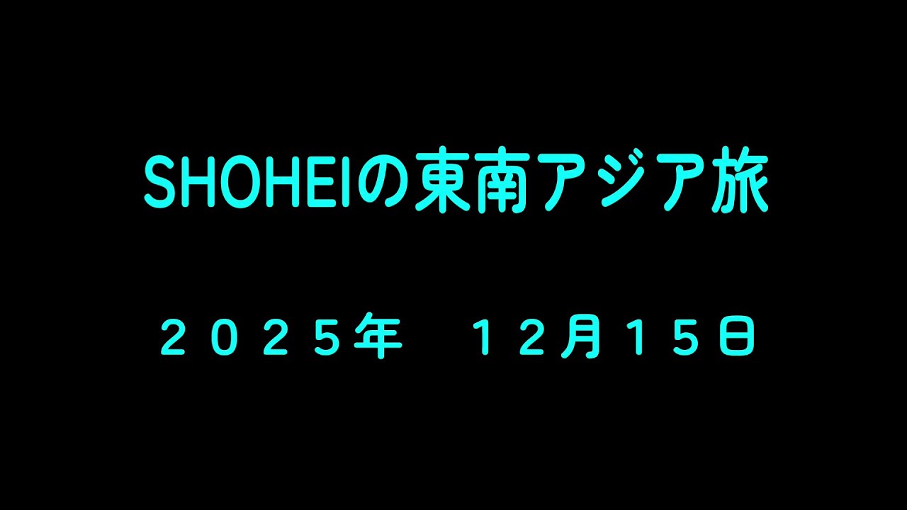２０２５年１２月１５日　ベトナム・ホーチミン