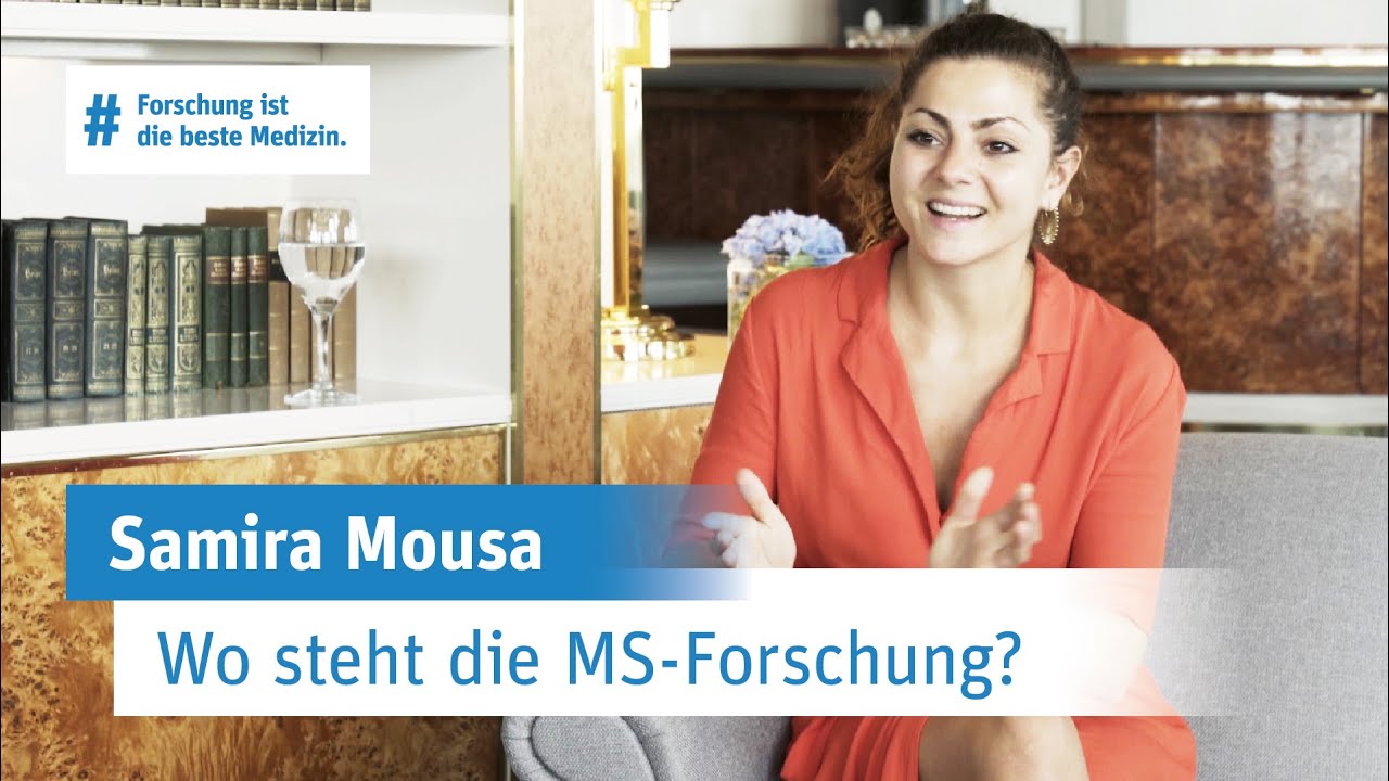 Samira Mousa bei Biogen