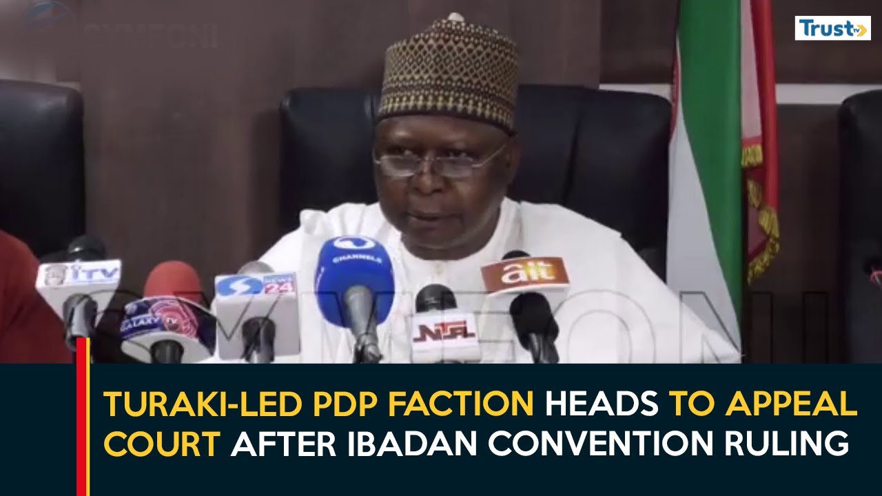 Turaki-Led PDP Faction Heads To Appeal Court After Ibadan Convention Ruling