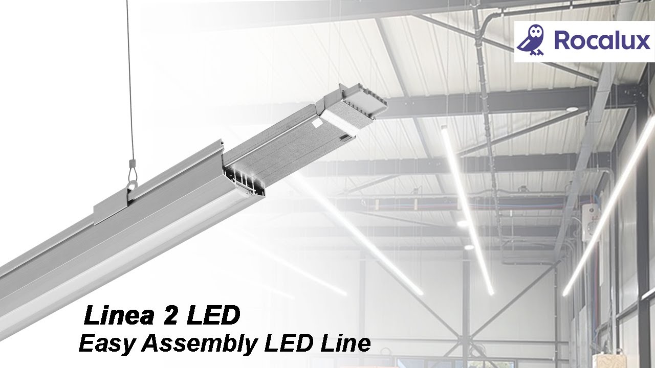 Linea 2 Led Lijnverlichting voor een snelle en gemakkelijke installatie!