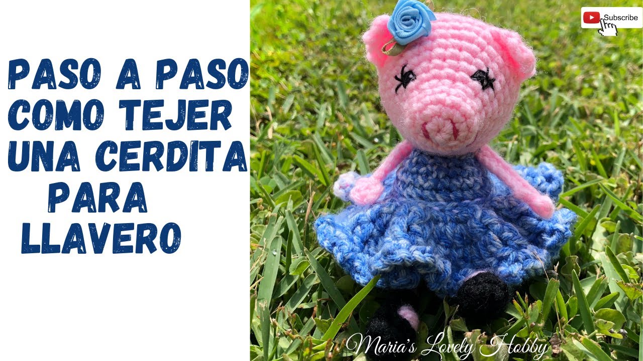 COMO TEJER UN CERDITO AMIGURUMI FACIL Y RAPIDO/ AMIGURUMI A CROCHET NIVEL INTERMEDIO /DIY