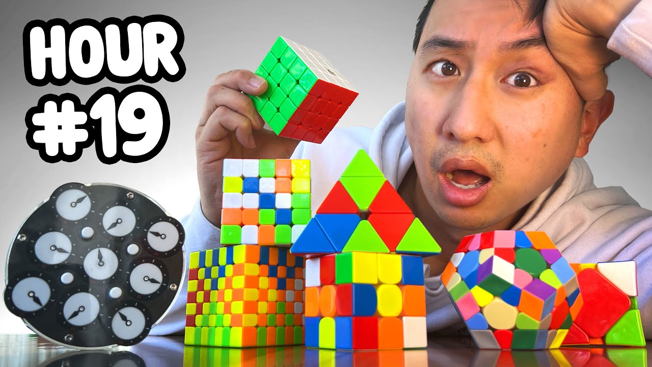 I Entered A 21 Hour Rubik's Cube Tournament 🤯