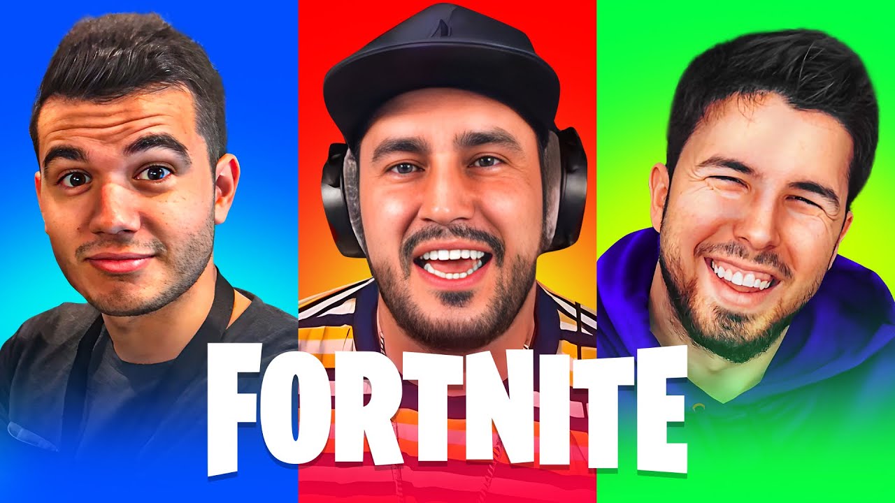 Challenge con Willyrex y bysTaXx en Fortnite